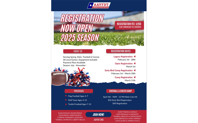 AAYFDT 2025 FLYER